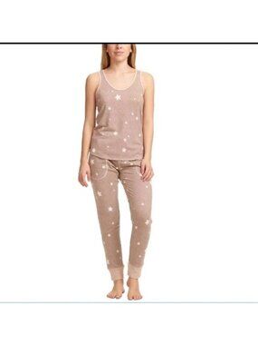 Live Love Lounge Ladies' 3-Piece Lounge Set Tan Ivory Small